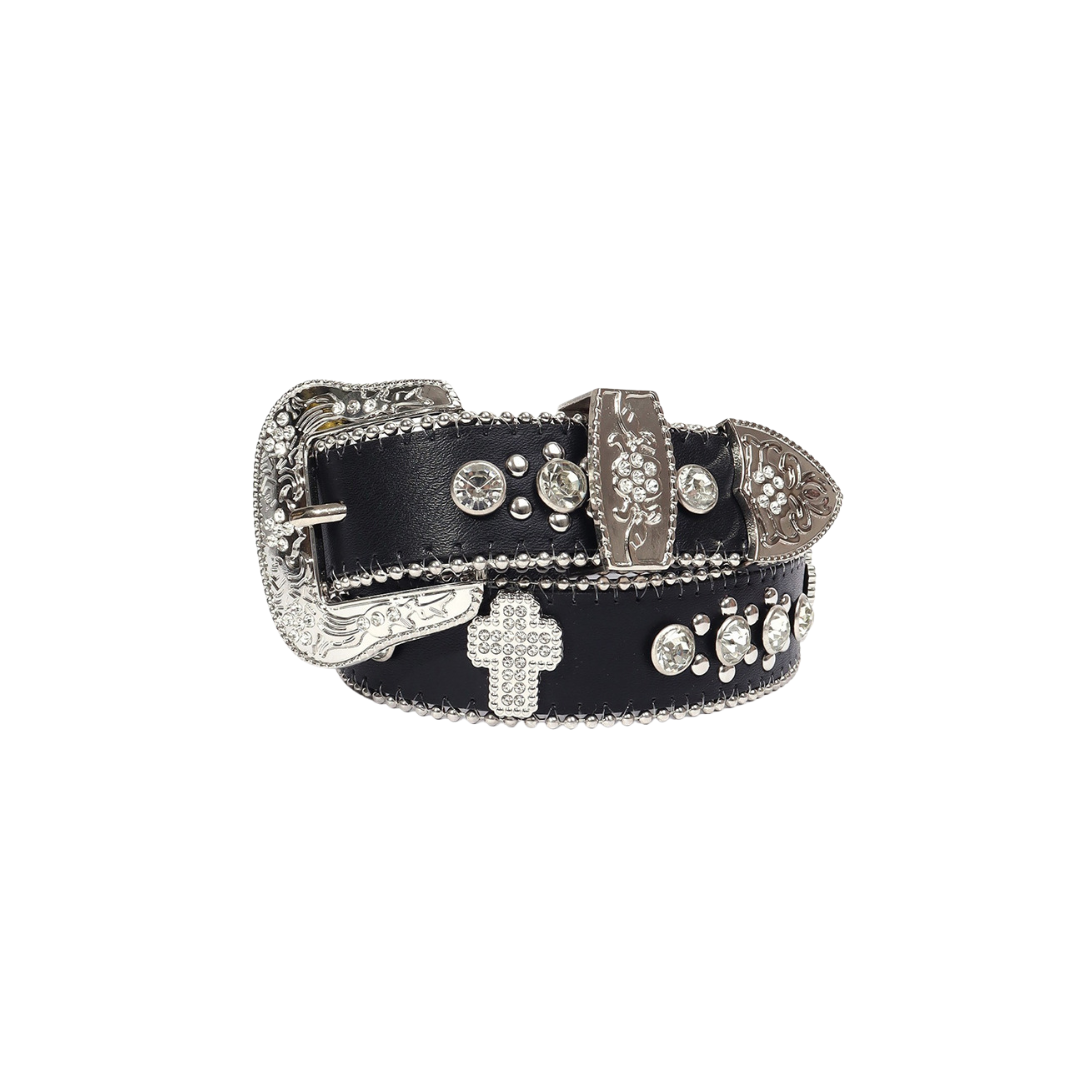 Rhinestone Cross Belt