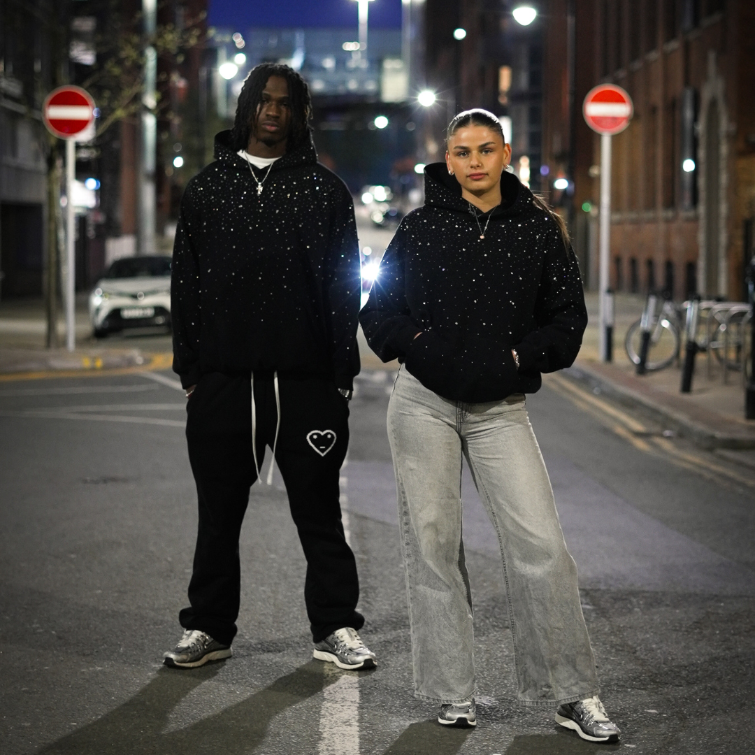 Rhinestone Galaxy Hoodie